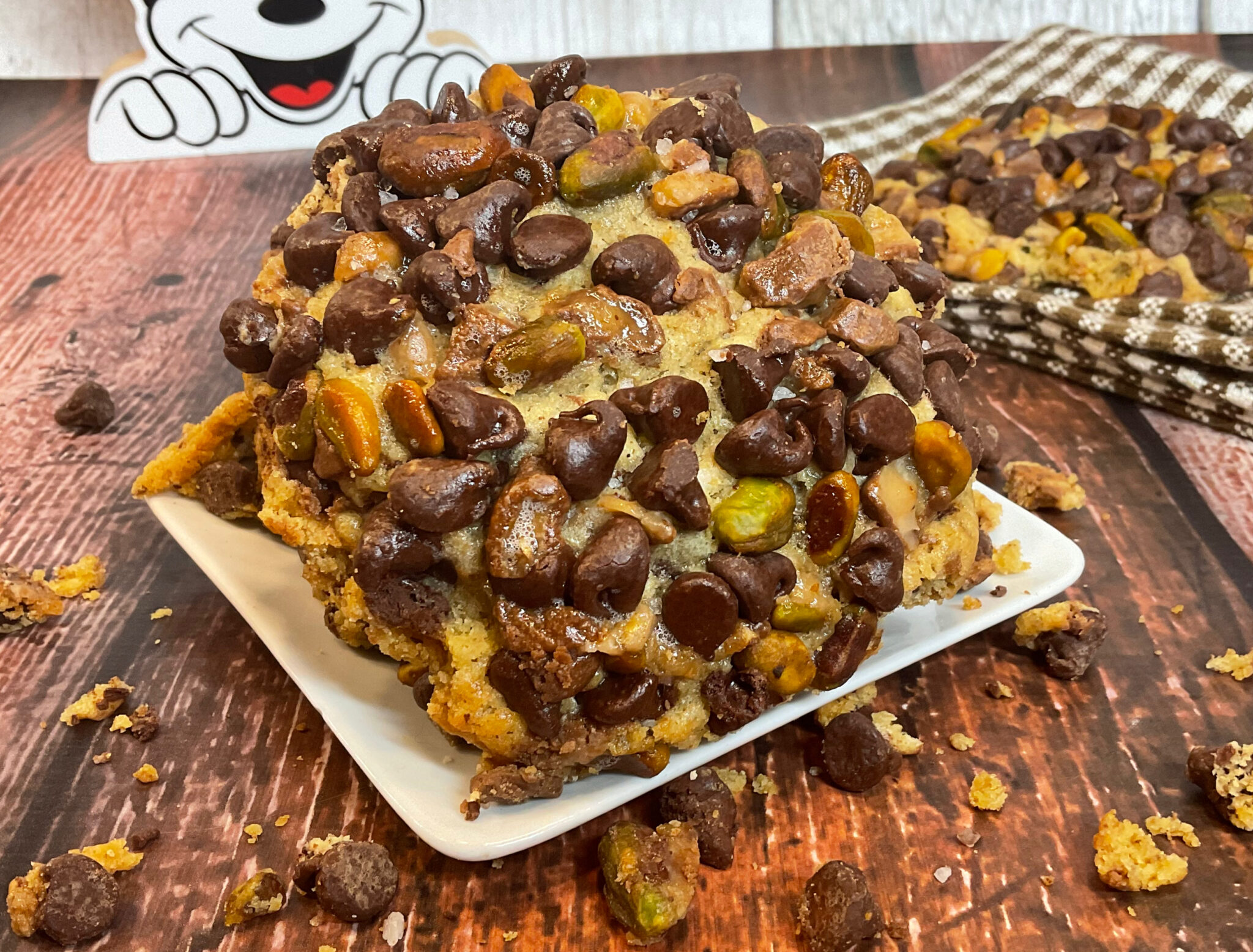 Gideon's Bakehouse Pistachio Toffee Cookie Recipe