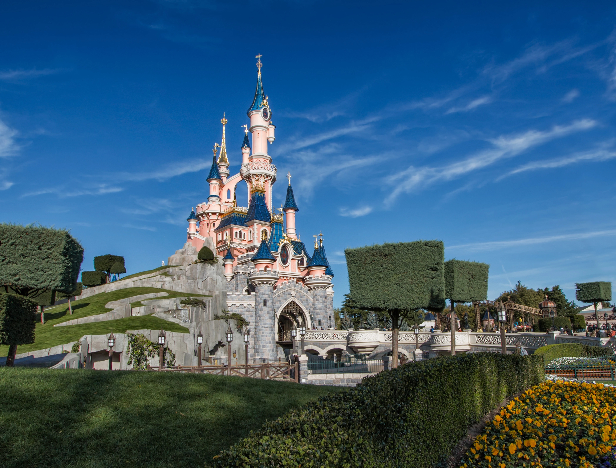 Sleeping Beauty Castle at Disneyland Paris
